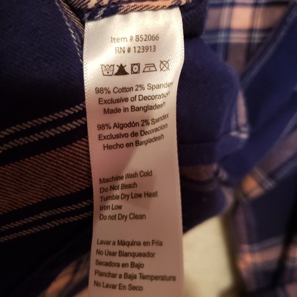 Jachs Girlfriend | Plaid Comfort Stretch small - Picture 4 of 4